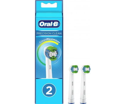 Końcówka do szczoteczek Oral-B KOŃCÓWKI DO SZCZOTECZKI ORAL-B EB20-2 PRECISION CLEAN BIAŁE